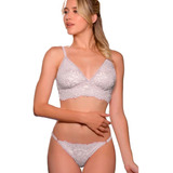 Conjunto Top Sin Armar Encaje Colaless Regulable- Tiento 782