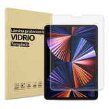 Mica Vidrio Templado Para iPad Pro 11 M2 Y M1 Con Kit 