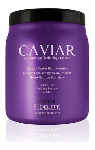 Mascara Hidro-nutritiva Caviar - Fidelite X 1000ml 