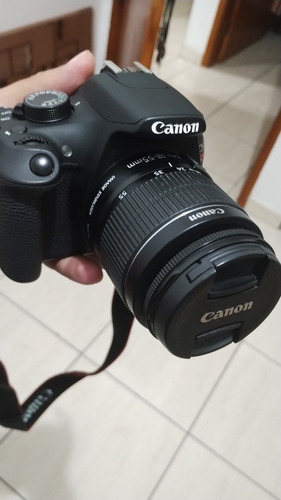 Câmera Fotográfica Canon T5 Rebel Com Flash
