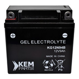 Batería De Moto Kem Parts Gel 12n94b Medida 135x75x139 Mm