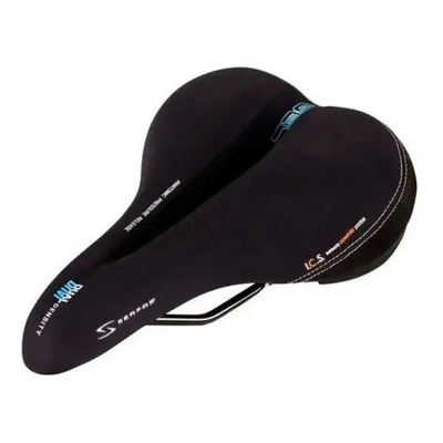 Sillín Serfas Ddl-Ct Mujer Licra Seda Negro MTB Ergonómico 27x18cm 526g | Envío gratis
