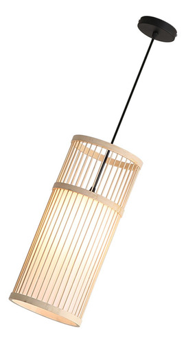 Lámpara De Bambú Creativa, Accesorio De Luz De Techo,
