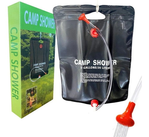 Ducha De Colgar Para Camping / Aire Libre Solar 20 Litros 