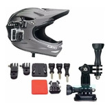 Soporte Accesorio Para Casco Lateral Gopro Adhesivo