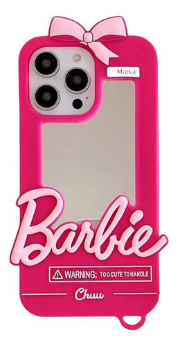 Funda Para iPhone 15 14 13 12 11 Carcasa De Rosa Con Espejo