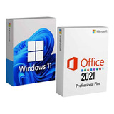 Licença Digital Combo Windws 11 Pro + Office 2021 Pro Plus