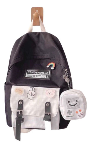 Mochila Importada Kawaii Con Accesorios Para Jovencitas