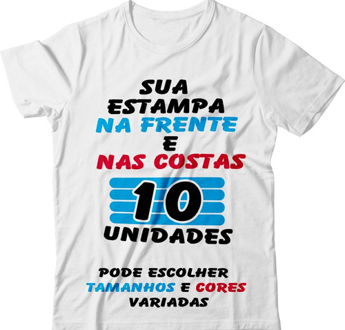 Kit 37 Camisetas Camisas Com Foto Logomarca Empresa Uniforme
