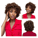 Peruca Afro Wig Cobre Fibra Premium