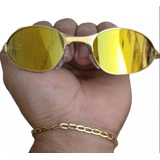 Oculos De Sol Juliet Red Wire 2.0 Dourado Xx Metal Gold 