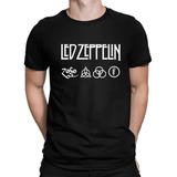 Camiseta Led Zeppelin Loco T Shirt Rock