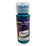 Pintura Acrílica Al Frío Metalizada Franco Arte X60 Ml