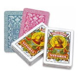 Juego De Cartas Baraja Naipe Extra Plastico 40 Cartas 