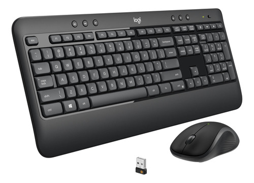 Teclado Y Mouse Inalambrico Logitech Mk540 Tv Smart Español