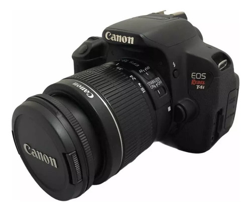 Câmera Cânon T4i C Lente 18:55mm Seminova