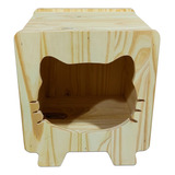 Cama Cucha Para Gato Madera