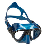 Mascara De Buceo  Nano Cressi Azul