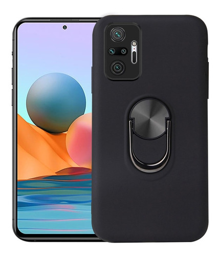 Carcasa Antigolpes Hd Anillo Xiaomi Redmi Note 10 Pro 