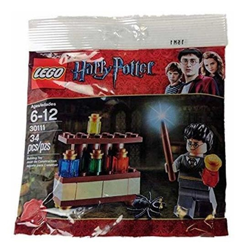 Juego De Minifiguras Lego De Harry Potter, Bolsa De Plástico