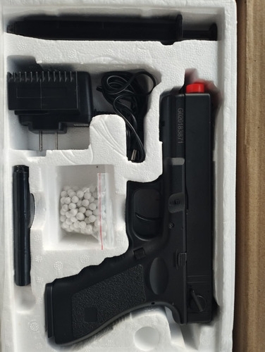Pistola Airsoft Aep Cyma 030 Glock 18c Gear Box Metal