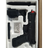 Pistola Airsoft Aep Cyma 030 Glock 18c Gear Box Metal