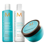 Moroccanoil Pack Repair Shampoo,acondicionador Y Máscara