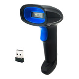 Lector Inalámbrico De Códigos De Barras Y Códigos Qr Pdv, Cable Usb De Color Ean, Negro, Tipo De Conector 110 V/220 V