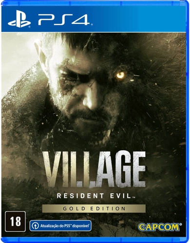 Ps4 Resident Evil Village Gold Edition Novo Lacrado