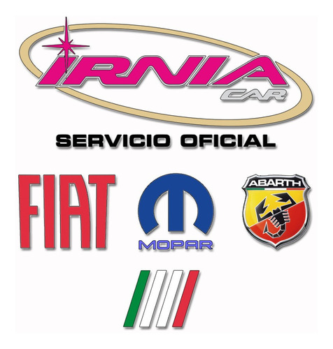 Insignia Logo Fiat De Parrilla Fiat Grand Siena Original Foto 5