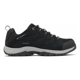 Zapatillas Columbia Crestwood Waterproof Hombre Negro