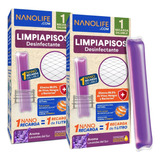 Limpiapisos Desinfectante Nanolife Recarga Mixta - Pack X2