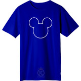 Polera Mickey Mouse - Silueta - Raton - Estampaking