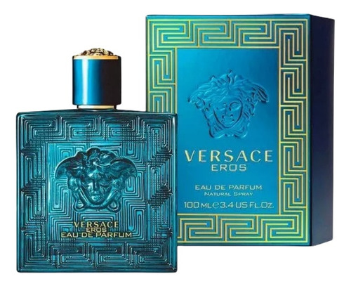 Versace Eros Eau De Parfum 100ml Para Hombre Spray Original