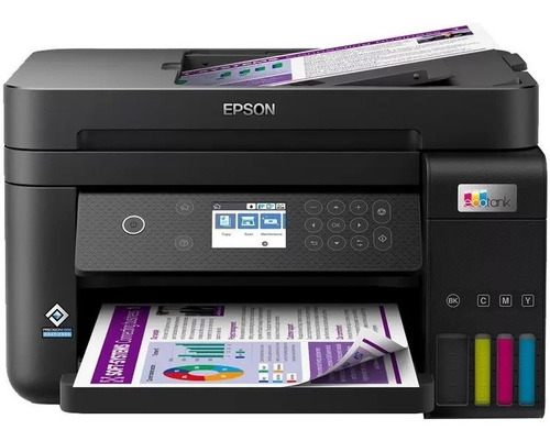 Impressora Multifuncional Epson Tanque Tinta L6270 Colorida