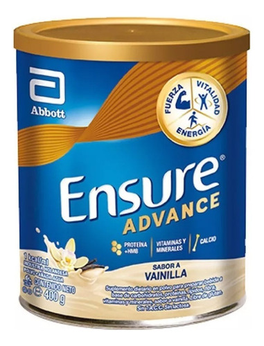 Combo Ensure Advance Vainilla Abbott 3 Un X 400gr