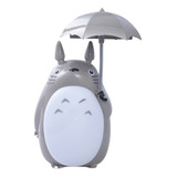 Lampara De Mesa Led Totoro Recargable Usb Luz Noche Niños