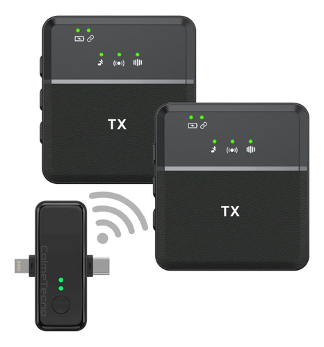 Microfono Inalambrico Solapa Receptor Tipo C/lightning Sx31 