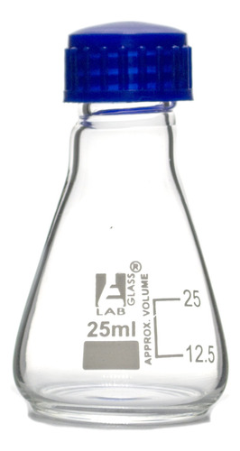 Erlenmeyer Frasco, 0.8 Fl Oz - Vidrio De Borosilicato - Con 