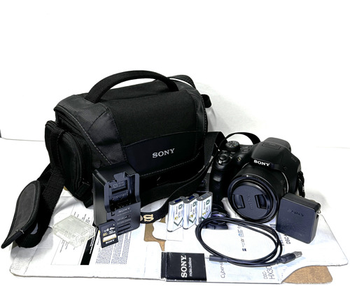 Câmera Sony Cyber-shot Dsc-hx300 - Usada - Com Acessórios