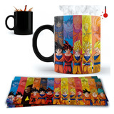 Taza Magica Dragon Ball  Goku Fases Sublimada Premium!