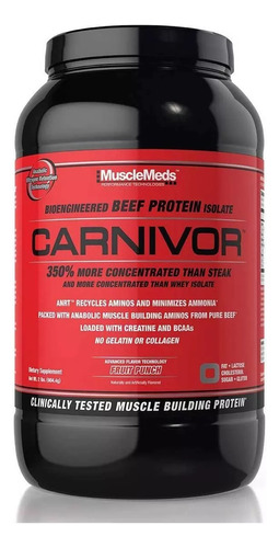 Carnivor Proteína Da Carne Importada (908g) - Musclemeds