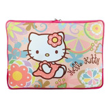 Case Capa Luva P/ Notebook Hello Kitty Personalizada 14