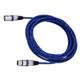 Cable De Micrófono De 3 Pines, Conector Xlr A Hembra, 5 Metr