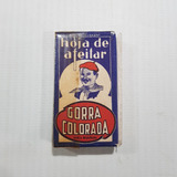 Antiguas Hojas Afeitar Gorra Colorada Cerrada Mag 59582
