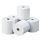 5x Rollo Papel Térmico 80mm X 80m Blanco