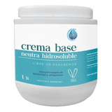Crema Base Neutra Hidrosoluble 1kg