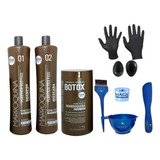 Kit Plastica Dos Fios Selagem Térmica Marroquina C/ B-tox 