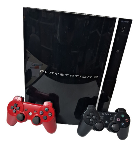 Playstation 3 Fat Ps3 Console 80gb  Somente P Peças Ler Desc