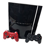 Playstation 3 Fat Ps3 Console 80gb  Somente P Peças Ler Desc